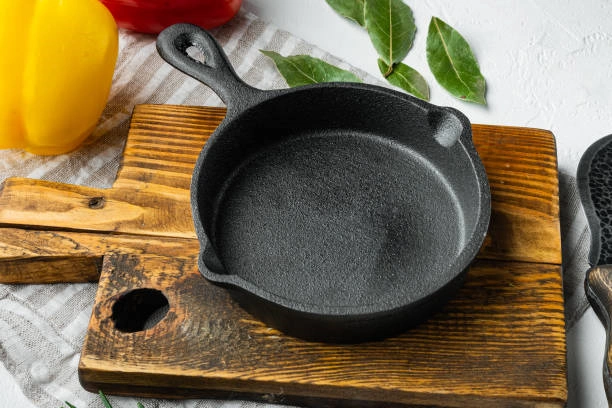 Two-Handled Cast Iron Skillet