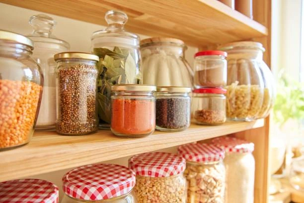 Kitchen food storage